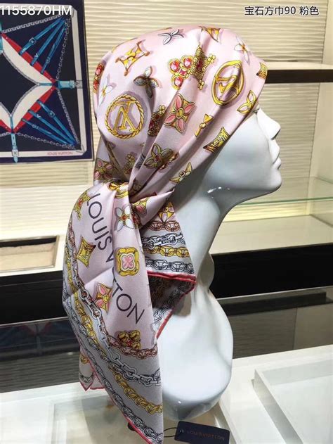 louis vuitton head scarf women.